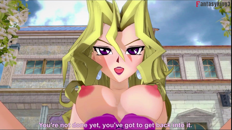 Fantasy king: Mai Valentine做爱 - yu gi Oh
