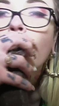 Freaky Tattooed Hotwife Chloe Cartier Gets Drenched in Cum by Rome Majors BBC