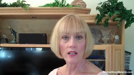 Wicked Sexy Melanie: Doggystyled mature is draining hard wang in POV