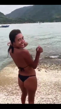 Nude on a Beach
