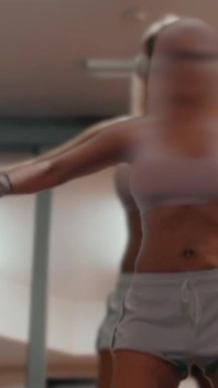 Wifey Gets All Hot and Sexy in the Gym