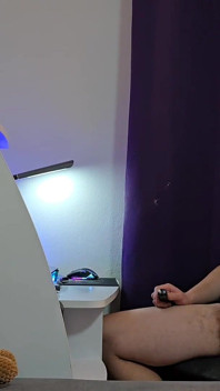 Horny Big Dick Guy - Morning Masturbation, Loud Orgasm and Massive Cumshot