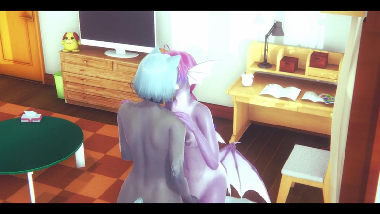 HentaiTubes: Un dragon hentai poilu se fait baiser par Tanuki - japonais,...