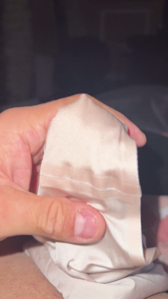 Bigbrook45: Soiled Silky Dirty Panties