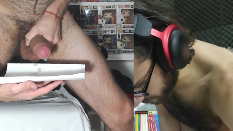 LapijARG: 20 Centimeter Penis Pumping a Lot of Milk, with My...