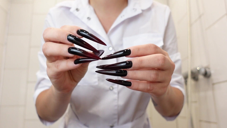 Mistress Priest: Nurses Long Nails JOI