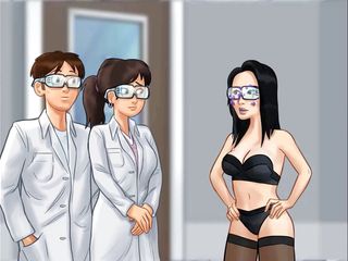 Cartoon Play: Letní sága část 216 - sexy učitelka přírodních věd ve spodním prádle