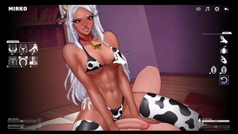 HotSummer117: Возбужденный союз, глава 4 - трахаю аниме-милфу