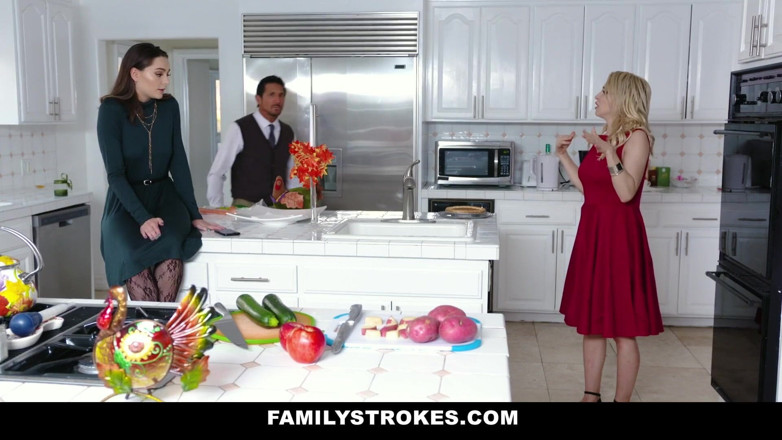 Family Strokes: Festival ngentot thanksgiving yang ramah