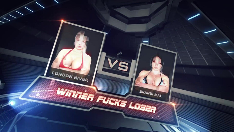 Evolved Fights Lez: Brandi Mae Gegen London River Weibliches Wrestling