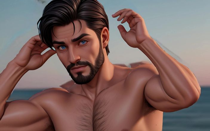 Erotic Man: Unreal Hunks bonito 3D Cgi Men