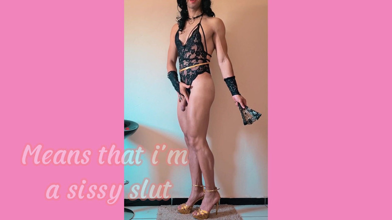 Milady Silvia Helena: Transvestiert neckt in netzstrümpfen und high Heels
