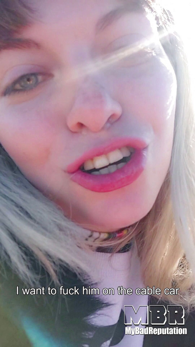 Public Blowjob, Sex and Creampie in Cable Car and Hill Top (My bad reputation)
