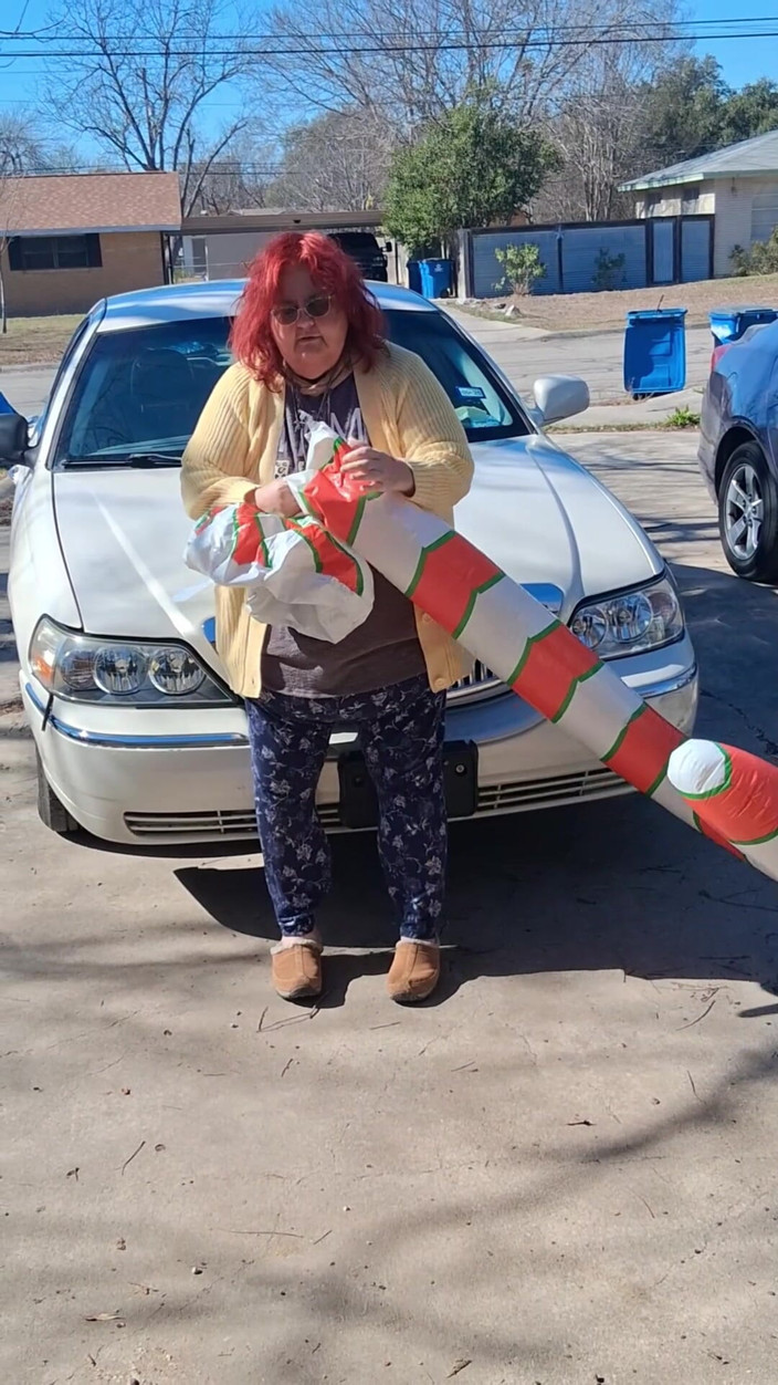 BBW nurse Vicki adventures with friends: Duża piękna kobieta pielęgniarka Vicki miażdży to wysadzenie Candy Cane