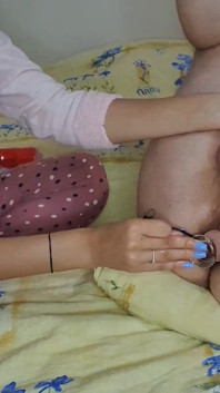 Šukání skleněným robertkem a úžasné honění