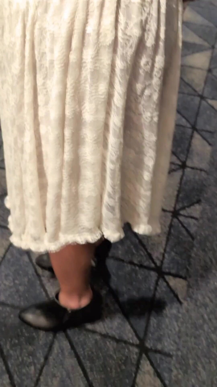 Estebanyanna: Horny MILF Flashes Pussy and Ass at Bar and Hotel