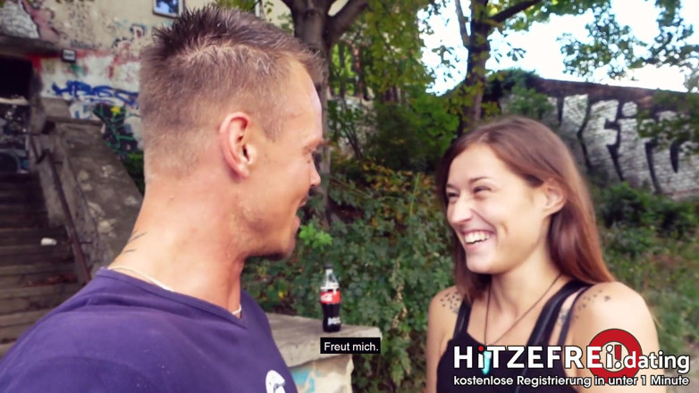 Hitzefrei: Hot teen ass! Mina's first outdoor fuck-date! Part 1