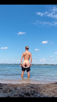 My Butt at the Beach