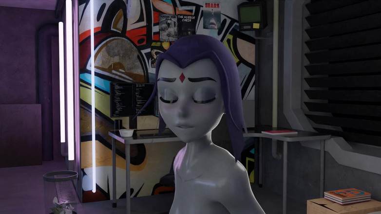 Velvixian 3D: Ravens, gros cul, sodomie