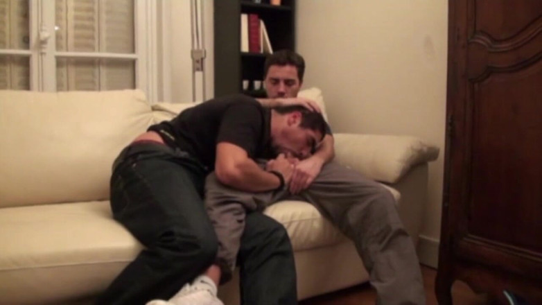 YOUNG FRENCH DUDES FUCKERS: Julien fucked by straight boy curious for casting porn