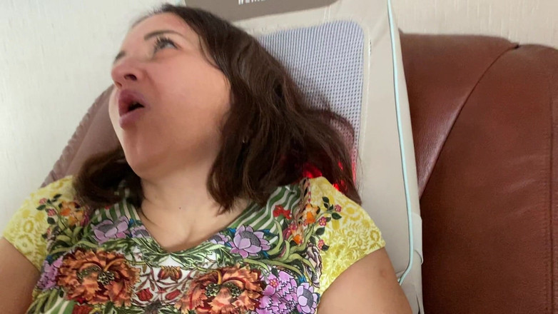 Tumanova Alina: Bir iş gezisindeki genç kocası için harika olgun kadın rahatlama...
