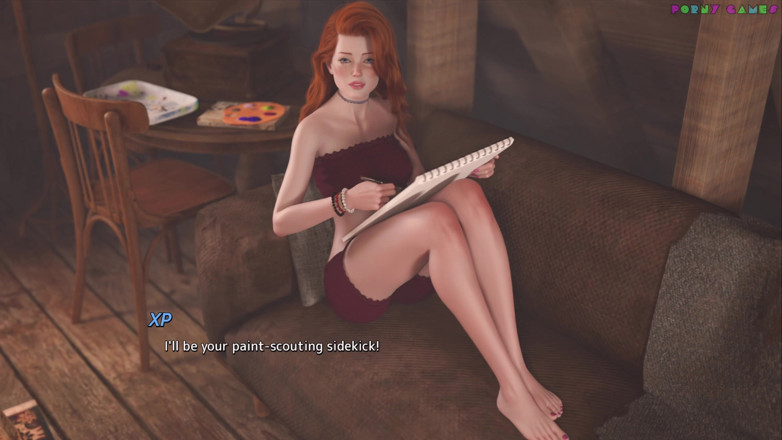 Porny Games: Lisc - nieoczekiwana praca stóp od twojego szefa 2