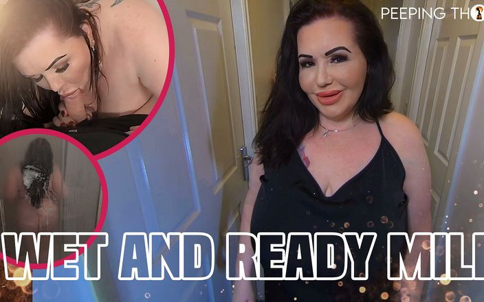 PeepingThom: Mia milf peituda gordinha está muito molhada e pronta