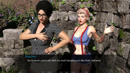Dirty GamesXxX: L'internat d'Insamoula : prof MILF dévergondée et un étudiant - épisode 32