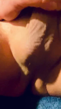 Masturbating with Anal Toy in