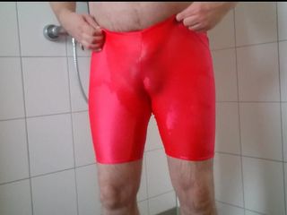 Carmen_Nylonjunge: Pantaloni scurți roz