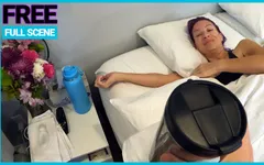 He brought me coffee in bed so I sucked his dick and got creampied