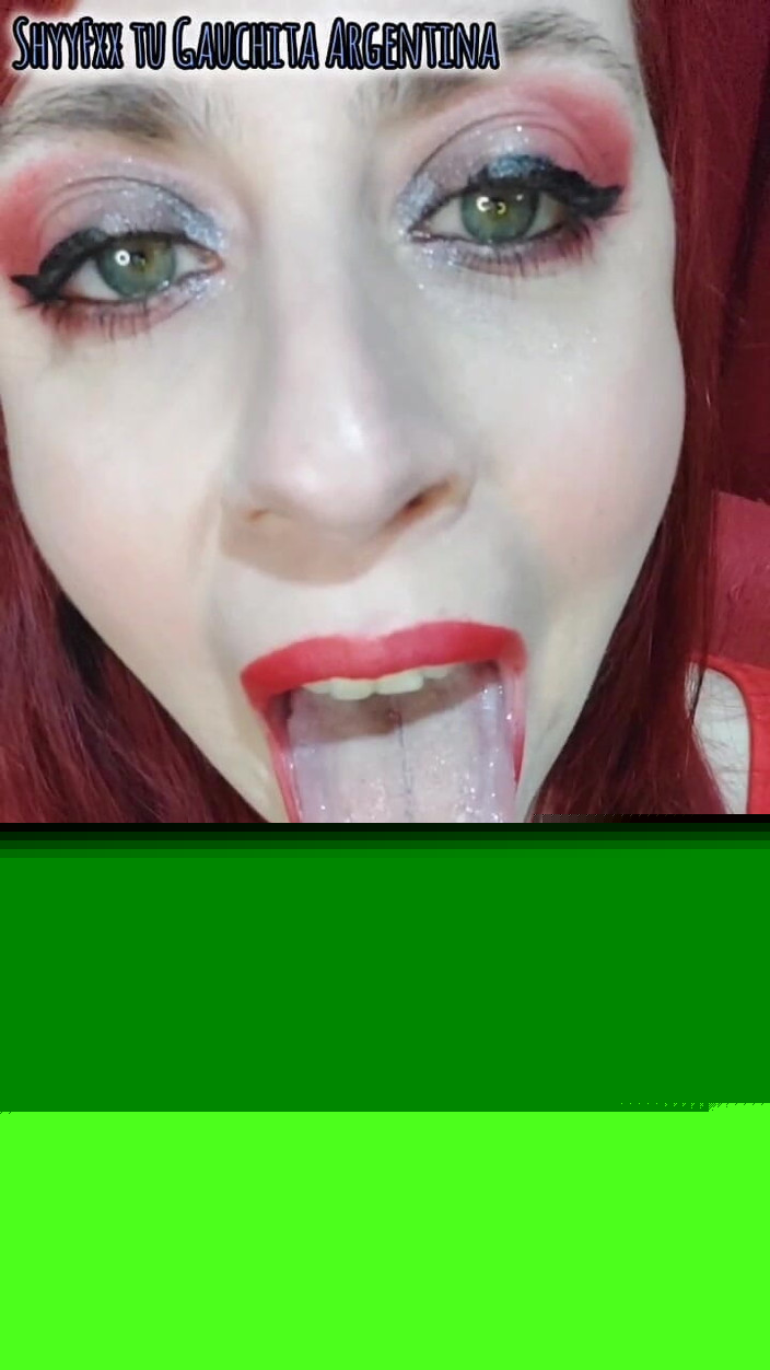 Tu Gauchita Argentina: 我社区中另一个来自甜食爱好者的奇怪恋物癖！舌头和紧身裤恋物癖！