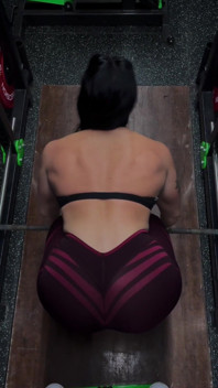 Muscles and a Peachy Ass