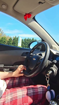 Traveling with My Girlfriend I Couldn't Resist the Urge: Luxury Handjob and Blowjob on the Side of the Road