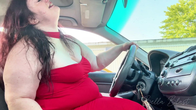 BellaBlast: Bbw versus tvrdohlavý auto odhodlaný a klikající Bude to někdy...