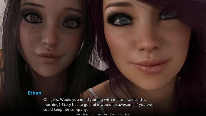 Dirty GamesXxX: WVM: romantischer morgen mit seinen mädchen