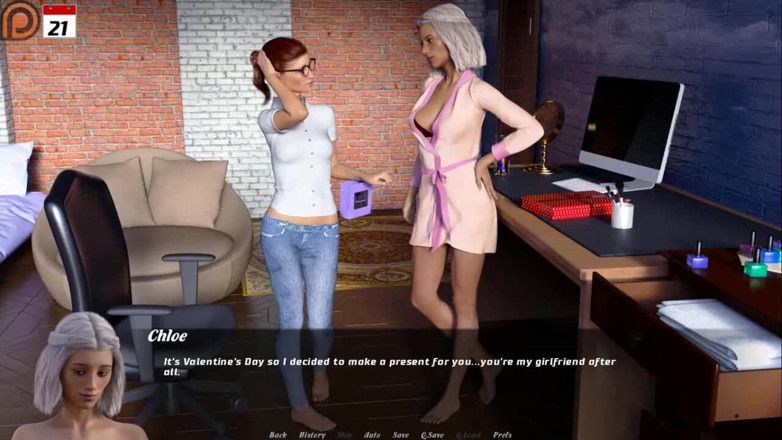 Dirty GamesXxX: Milf's tale: MILF's and lesbians on Valentine day - ep. 9