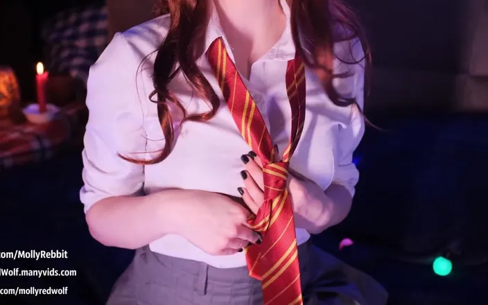 MollyRedWolf: Lily Potter and Her Magic Wand. Female Orgasm - Mollymoonsugar