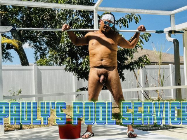 Pauly's Pool Service (Peacock couple)