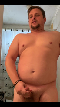 I like to cum before taking a shower 