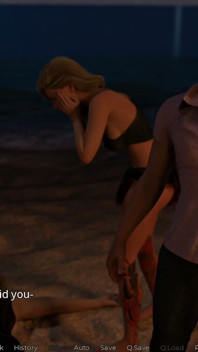 La casa de playa v0.2 - parte 2 - Luna Campervan preñada y seductora lexi beach anal walkthrough