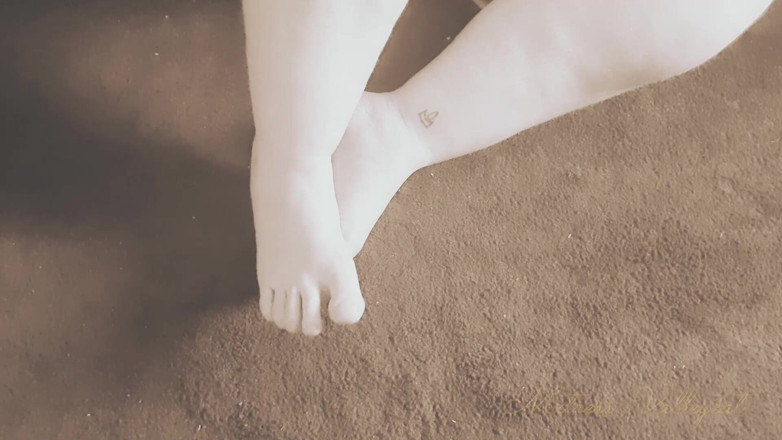 Mxtress Valleycat: Sandy Feet fantasie