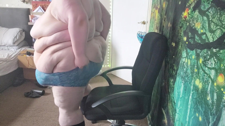 SSBBWLadyBrads: SBBW GRWM vêtements essaye après la douche, partie 1