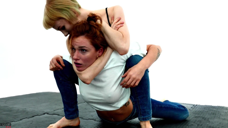 Defeated Sex Fight: Lilith &amp; meryl - heiße rothaarige gegen sexy blondine liebt es, hart...