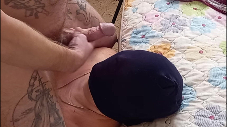 Zona901: Подруга в панчохах на голові отримала порцію сперми