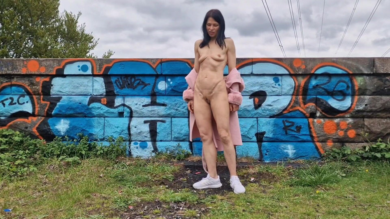 Nicky Brill: Naked Outdoors, Pissing and Gaping