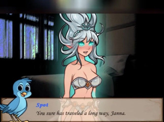 3DXXXTEEN2 Cartoon: Jeanne and her sexy legend. 3D porn cartoon sex