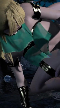 Princess Link stående knull | Legenden om Zelda