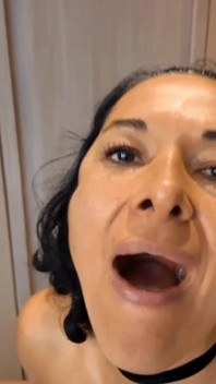 Swallowing Cum From Condom
