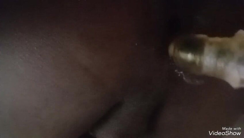 Sexyjayla254: दो अलग-अलग खिलौने Sexyjayla की गांड फैलाते हैं